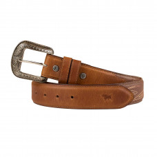Ringers Sheriff Belt,28,Brn/Sil