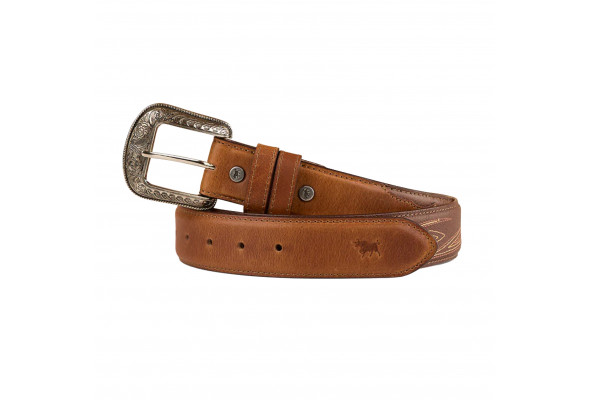 Ringers Sheriff Belt,28,Brn/Sil