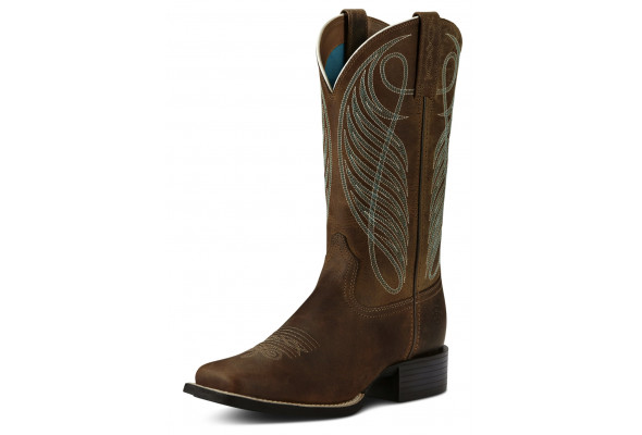 Ariat Wms RoundUp Wide Sqr Toe