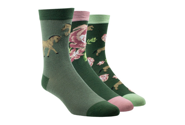 Ariat Wms Charm Crew Socks