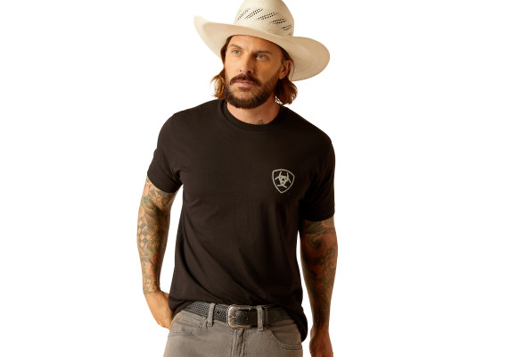 Ariat Mens Cactus Flag S/S Tee