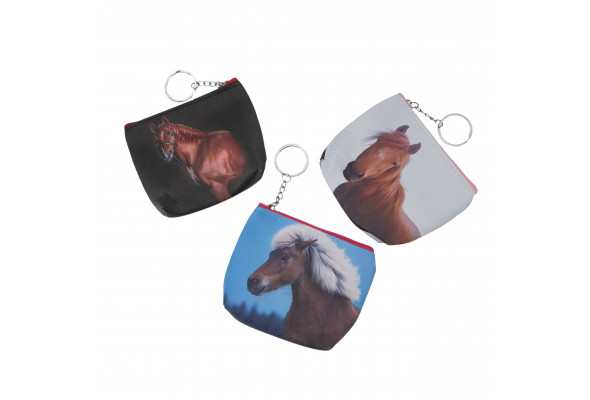 Horse Print Coin Purse