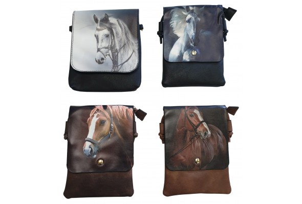 Horse Print Shoulder Bag