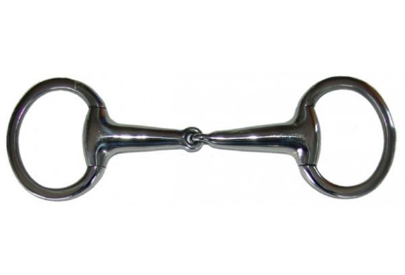 Eggbutt Hollow Mouth Bit