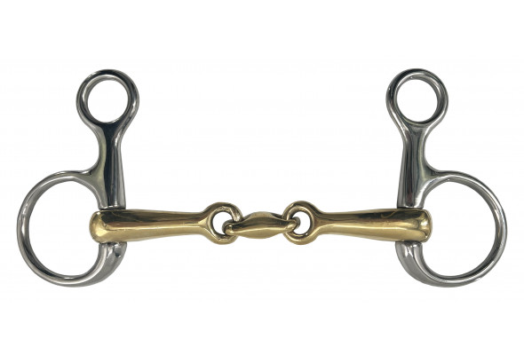 Gold Hanging Cheek w/Lozenge