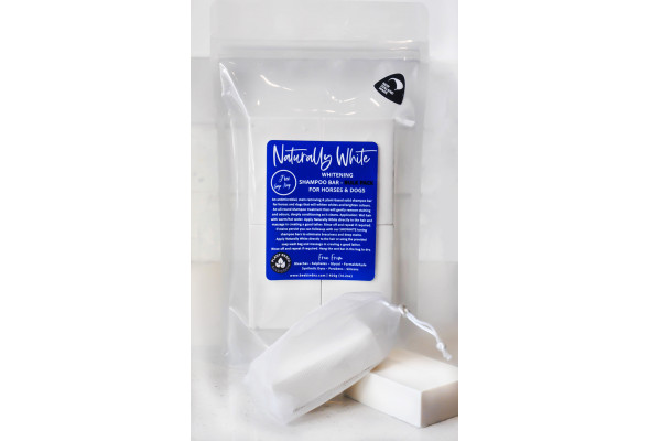 Bee Kind Naturally WHITE Shampoo Bar 4pk