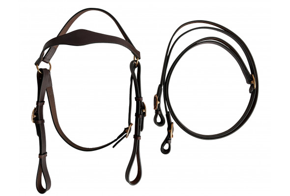 Origin Shaped Barcoo Bridle w/Reins