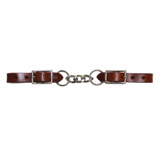 Origin Leather Curb Strap withChain