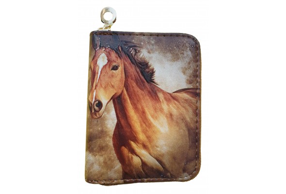Horse Print Card Holder