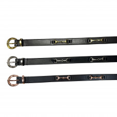 Enzo Leather Belt w/Bits