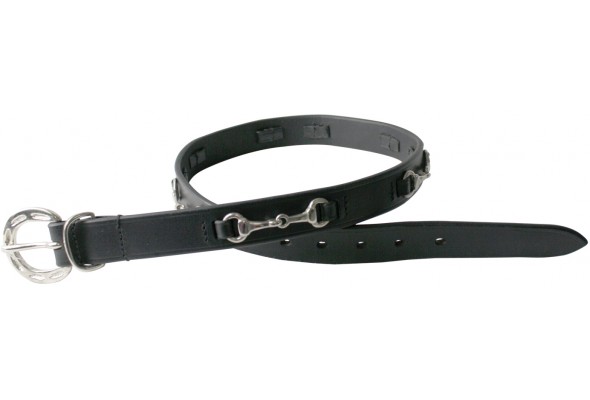 Enzo Leather Belt w/Bits