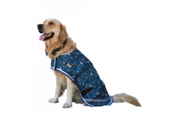 Kiwi 600D Fleece Lined Dog Print Coat