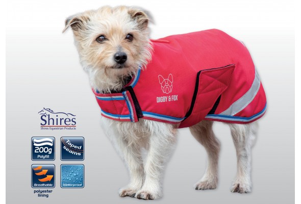 Shires Waterproof Dog Coat