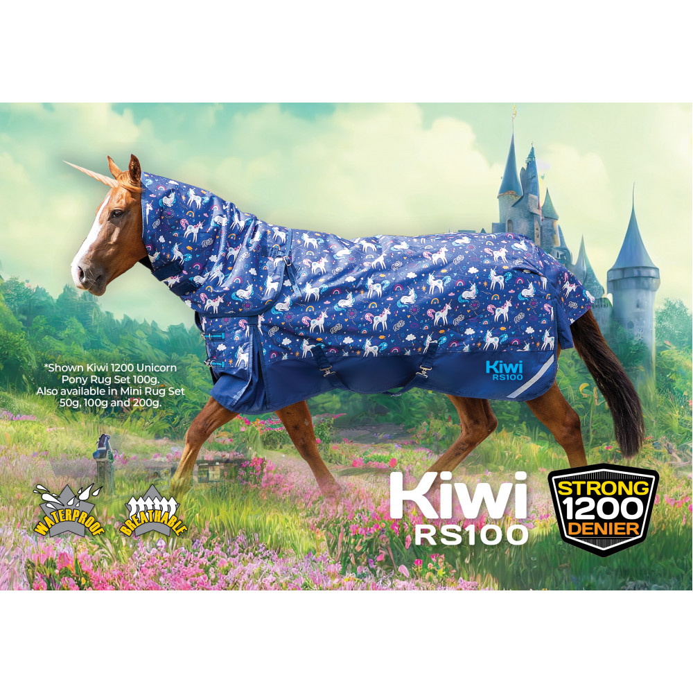 Kiwi 1200 Unicorn Mini Rug Set 100g