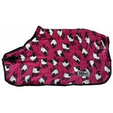 Kiwi Printed Polar Fleece Mini Rug