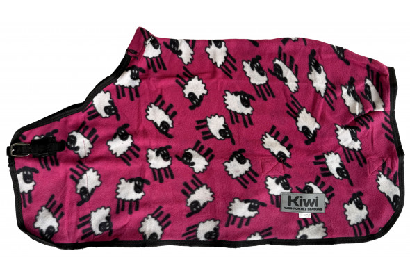 Kiwi Printed Polar Fleece Mini Rug