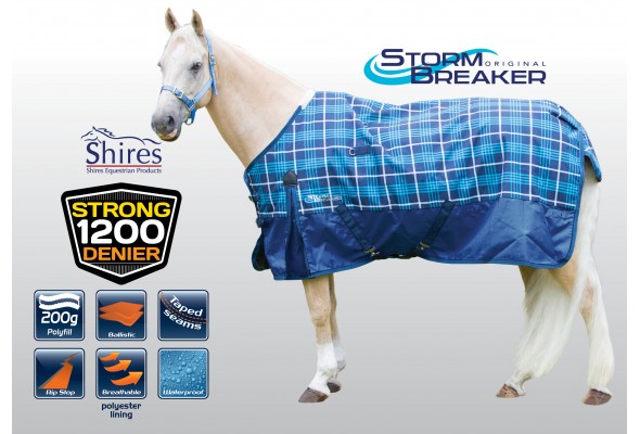 Shires Winter Stormbreaker Rug 200g