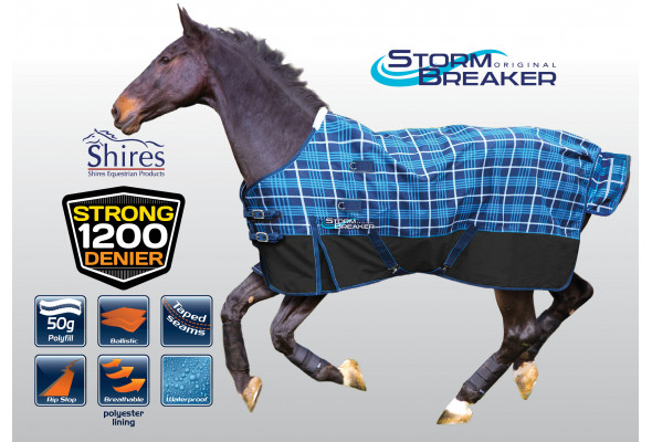 Shires Winter Stormbreaker Rug 50g