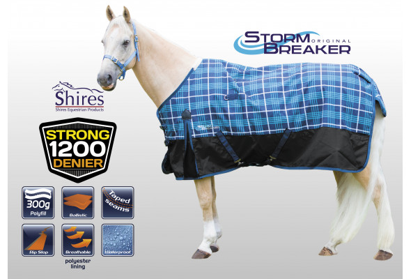 Shires Winter Stormbreaker Rug 300g