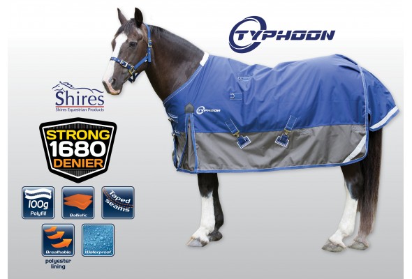 Shires Winter Typhoon Rug Only 100g