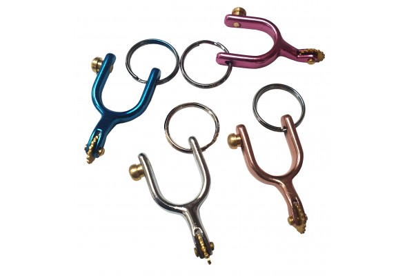 Enzo Aluminium Key Ring Spur