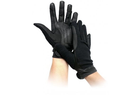 Horse Tech Leather Waffle Glove
