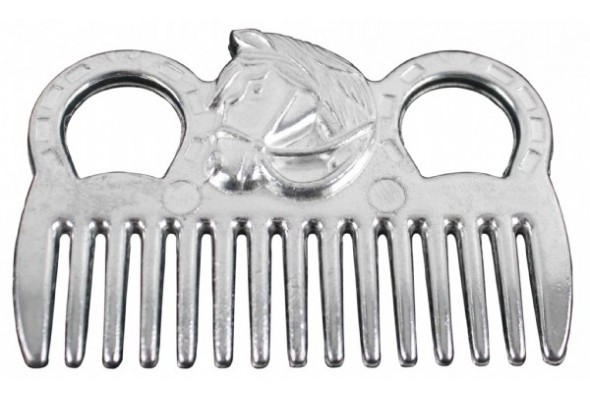 Aluminium Horsehead Mane Comb