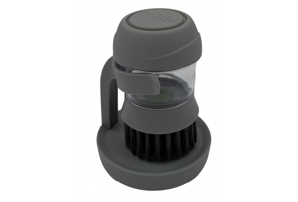 Hoof Brush with Liquid Soap Dispenser