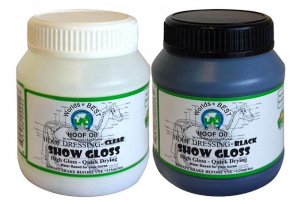 Worlds Best Hoof Oil Show Gloss