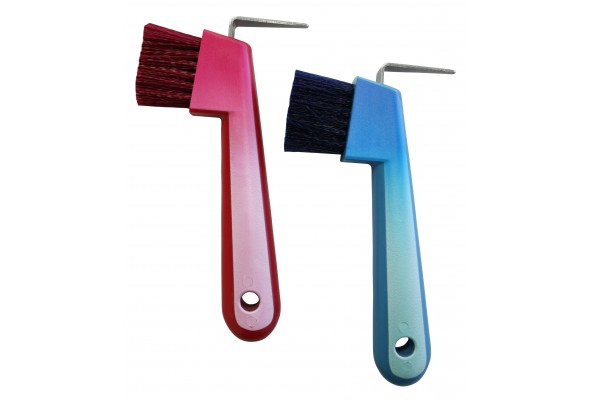 Fade Printing Hoof Pick with Brush