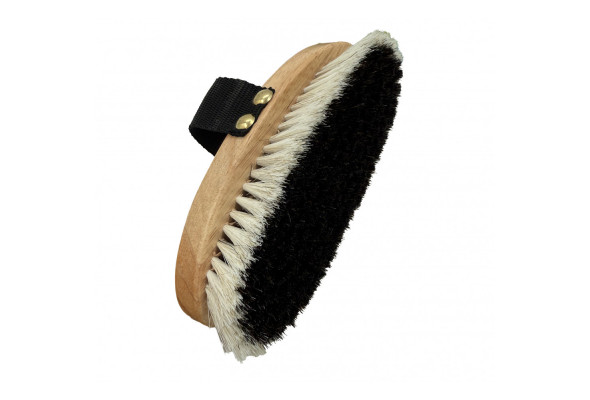 Enzo Wooden Body Brush w/Horse Hair