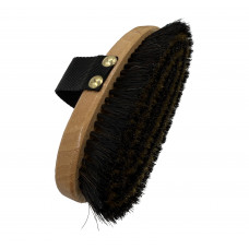 Enzo Wooden Body Brush w/Hair & Copper