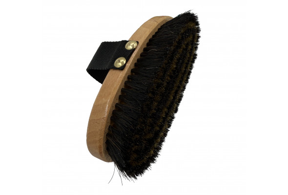 Enzo Wooden Body Brush w/Hair & Copper