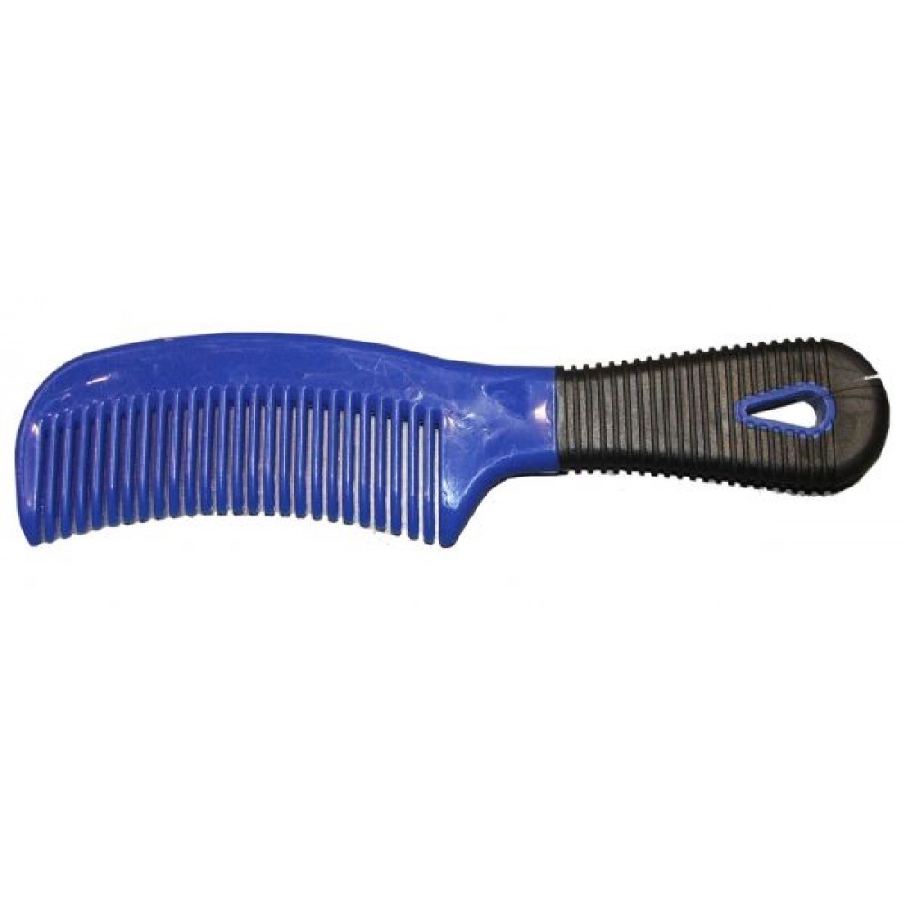 Long Plastic Mane Comb With Handle