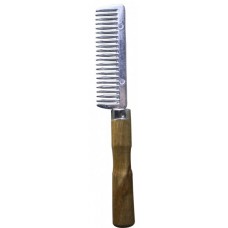 Mane And Tail Comb W/Wooden Handle