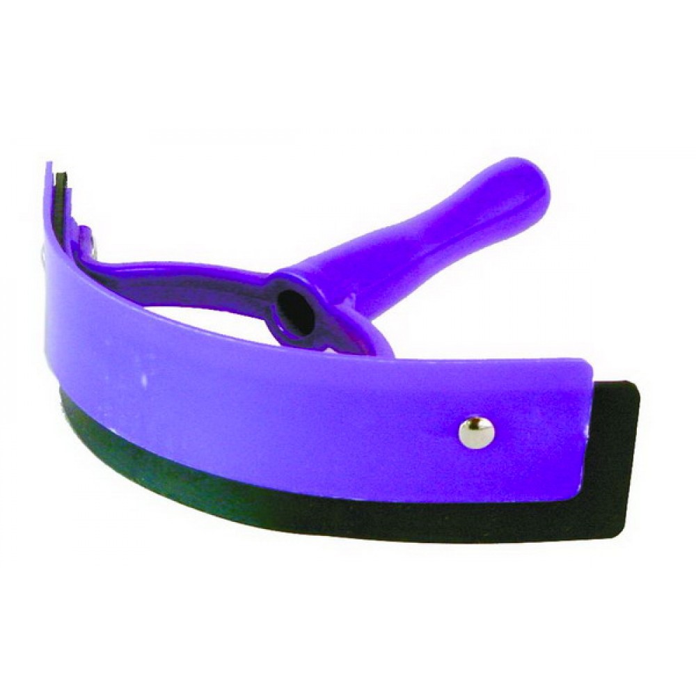 Sweat Scraper Rubber Edge Plastic