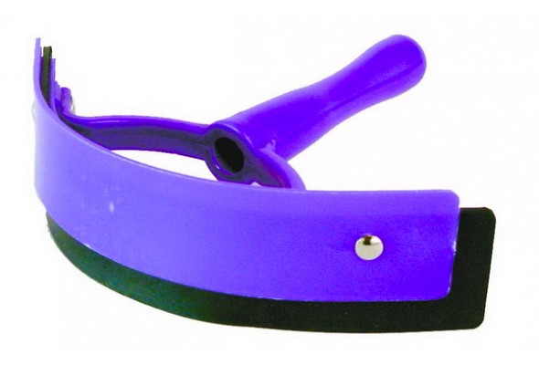 Sweat Scraper Rubber Edge - Plastic