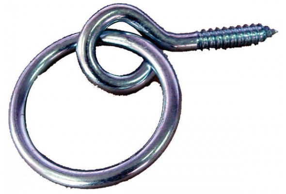 Hitching Ring with Screw