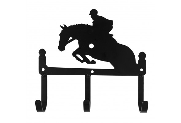 3 Hook Key Holder Jumping Horse