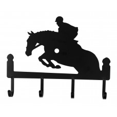 4 Hook Key Holder Jumping Horse