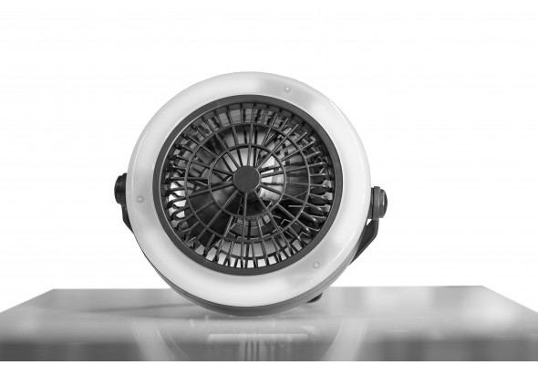 JCMatthew LED Camping Lantern with Fan