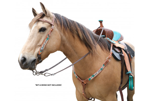 Origin Bridle & Bplate Set-Feathers