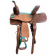 Origin Blue Suede Barrel Saddle