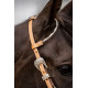 Origin One Ear Headstall wSilver Piping