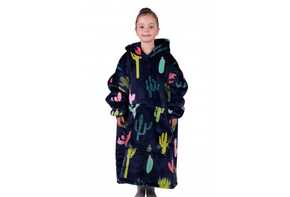 Pure Western Kids Cactus Snuggle Hoodie