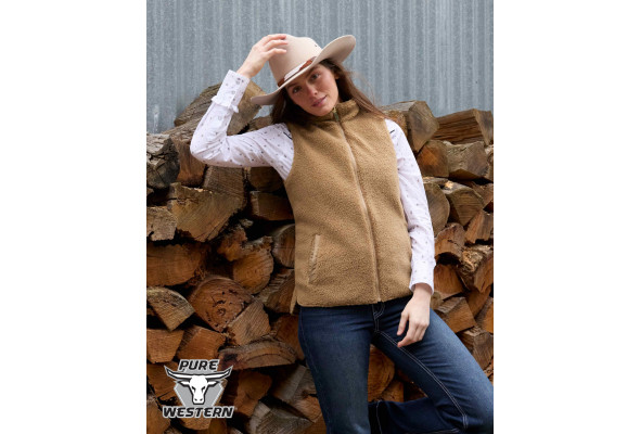 Pure Western Sherri Reversible Vest