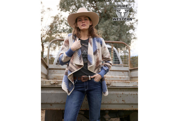 Pure Western Keegan Waterfall Jackt Pure Western Keegan Waterfall Jackt