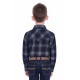 Pure Western Boys Harley Cord Shirt