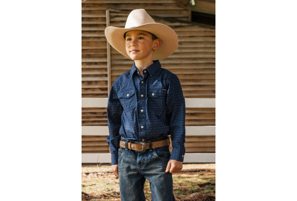 Pure Western Boys Duke Shirt