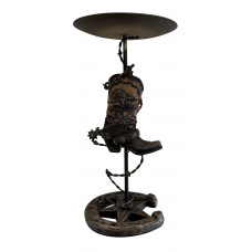 Pure Western Boot Candle Holder